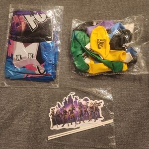 Fortnite Balloons And Cake Decor